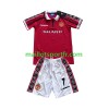 Maillot de Foot Manchester United Beckham 7 Retro Enfant Domicile 1998-1999